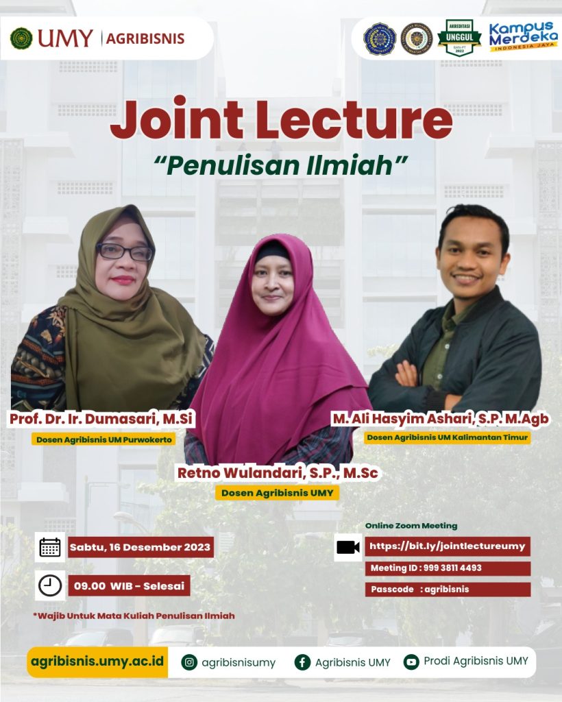 Joint Lecturer