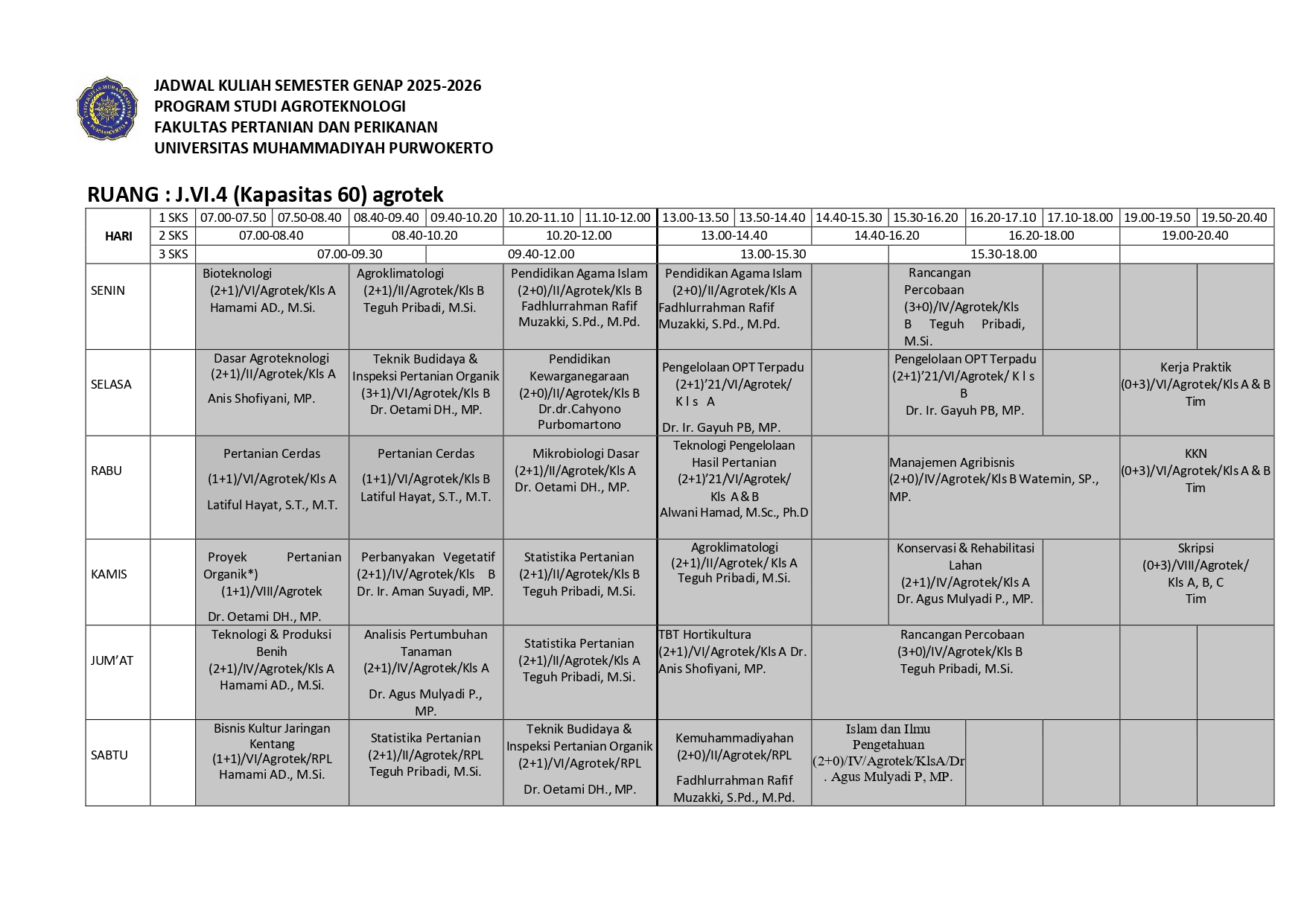 JADWAL KULIAH SEM GENAP 25-26 AGROTEKNOLOGI_page-0001